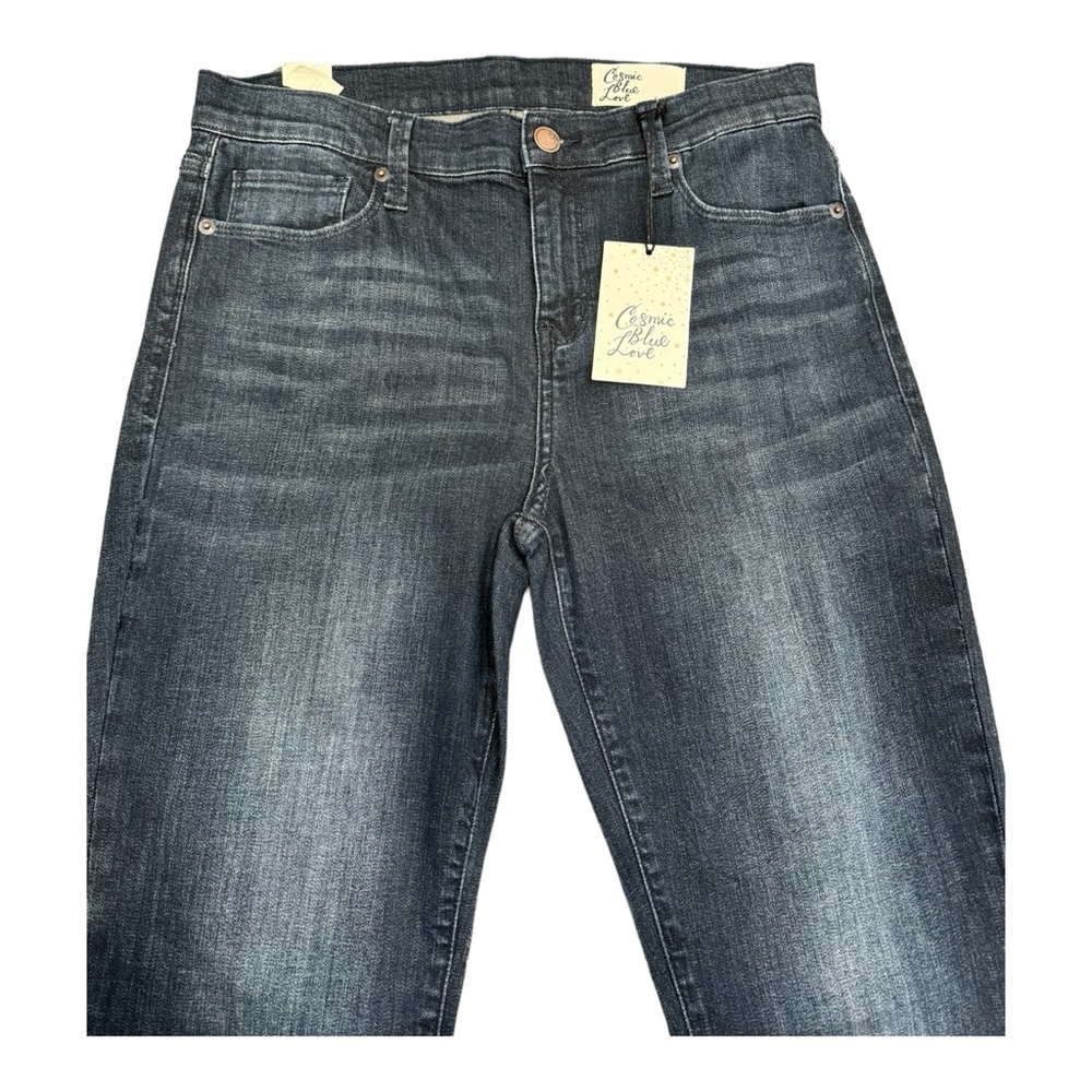 Cosmic Blue Love Midnight Blue Jeans 31 - Picture 3 of 12